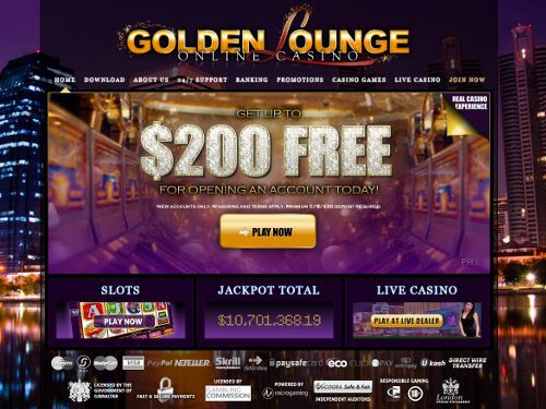 Golden Lounge Casino Home