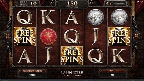 Game of Thrones – 15 Lines Slot Bonus Free Spins