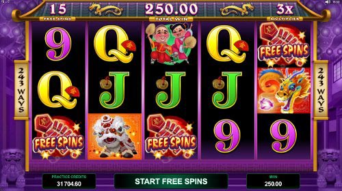 Dragon Dance Slot Free Spins Feature