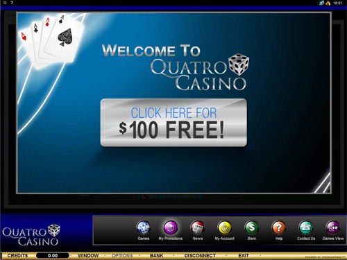 Quatro Casino Welcome Offer