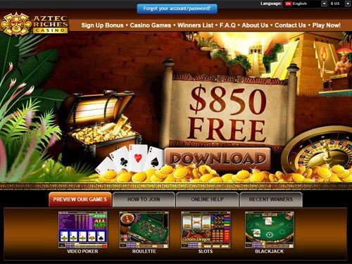 Aztec Riches Casino Home