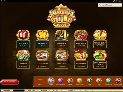 Mummys Gold Casino Lobby