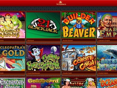 WinPalace Mobile Casino Lobby