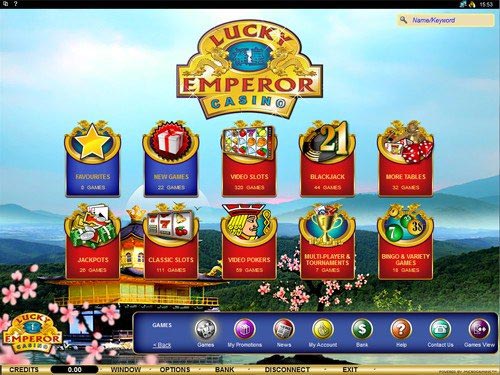 Lucky Emperor Casino Lobby