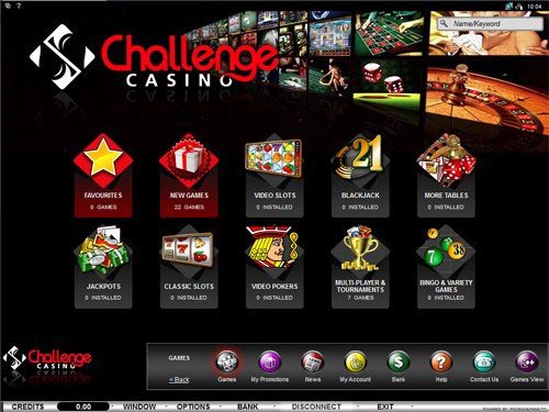 Challenge Casino Lobby