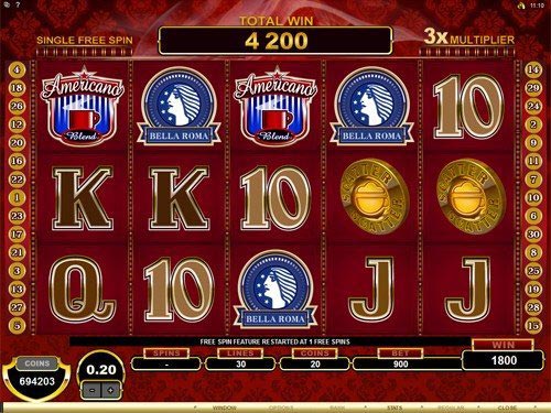 CashOccino Slot Free Spins