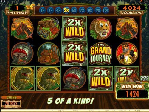 The Grand Journey Slot Bonus Game