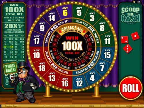 Scoop the Cash Slot Bonus Game