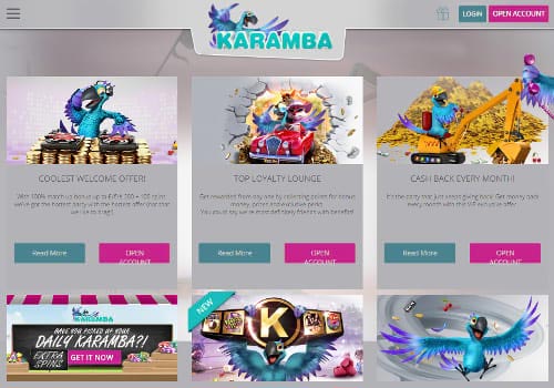 Karamba Casino Promotions