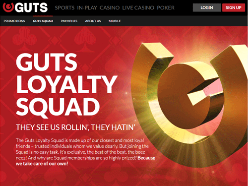 Guts Casino Loyalty Squad