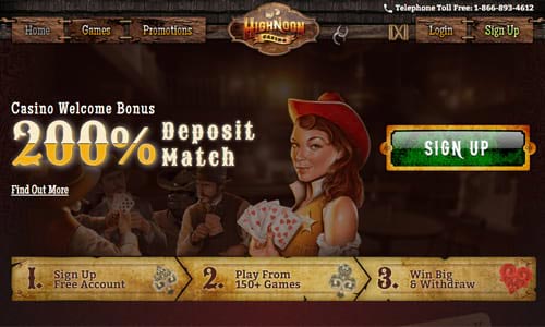 High Noon Casino Home