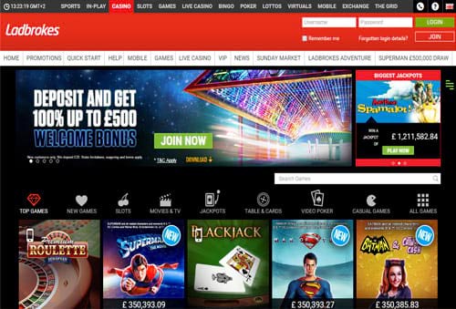 Ladbrokes Casino Home