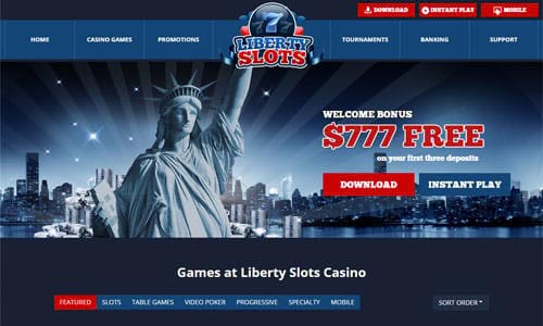 Liberty Slots Casino Home