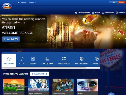 All Slots Casino Home